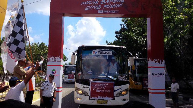 Pelindo cab Pekanbaru Berangkatkan 8000 Penumpang Arus Mudik Lebaran
